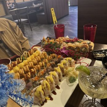 Sushi Kaizen - Our first time trying Sushi Kaizen ! We got a sushi boat (more than 7 rolls) - Sushi Bars Near Me - Kissimmee, Florida Sushi Kaizen - Our first time trying Sushi Kaizen ! We got a sushi boat (more than 7 rolls) - Sushi Bars Near Me - Kissimmee, Florida