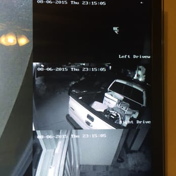 Good Guy Installs - They tried telling me there was nothing wrong with the camera in the top right corner (yes, its nearly pitch black) - Security Systems Near Me - Long Beach, California