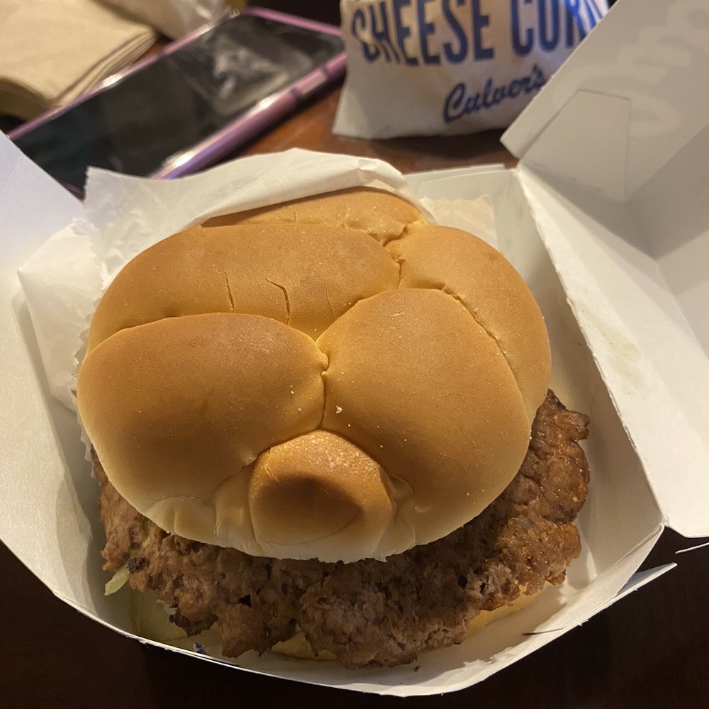 The Culver's deluxe. The bun was soft and moist. This was my first visit.