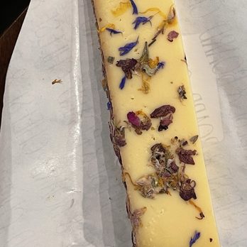 Cheese & Board - Alp blossom, adorned with edible flowers. - Cheese Shops Near Me - Chicago, Illinois