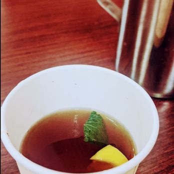 Thali Corner - Best sulaimani chai! Make sure call ahead/ask for Sal, and request mint leaves and lemon for garnish. This tea is usually made fresh! - Indian Near Me - Chicago, Illinois Thali Corner - Best sulaimani chai! Make sure call ahead/ask for Sal, and request mint leaves and lemon for garnish. This tea is usually made fresh! - Indian Near Me - Chicago, Illinois