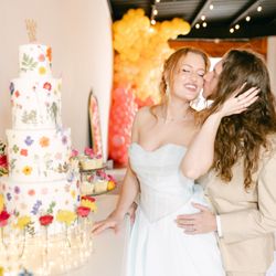Bel Fiore Bridal - So excited for all of the spring weddings coming up! Here is a peak of our spring photoshoot. Photo by Hellen Co Photos.