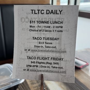 Towne Lake Taco - Specials - Desserts Near Me - Woodstock, Georgia Towne Lake Taco - Specials - Desserts Near Me - Woodstock, Georgia