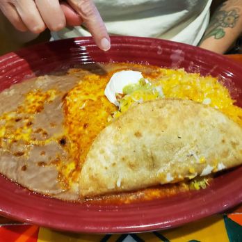 Red Iguana - upcharged sour cream - Mexican Near Me - Salt Lake City, Utah