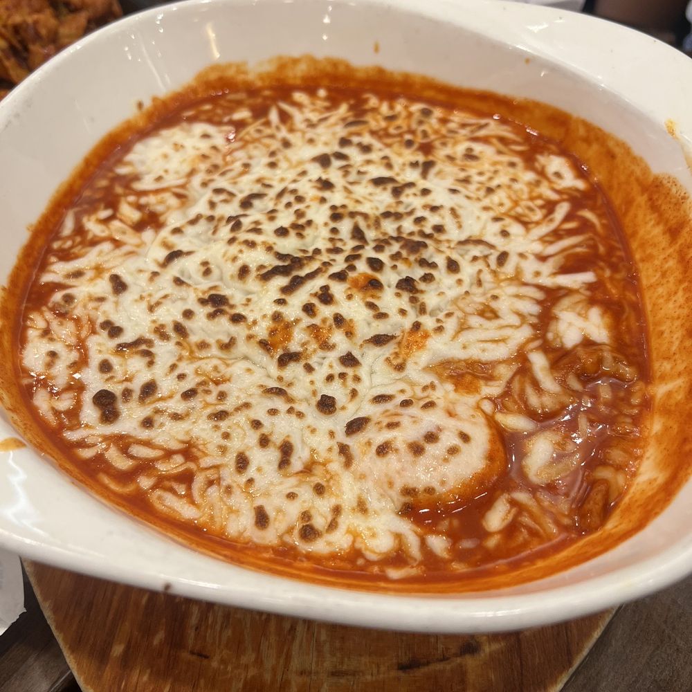 Cheese tteokbokki Cheese tteokbokki