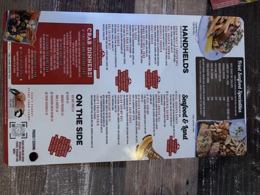 Menu photo 6 Crabby Bill's Indian Rocks Beach, FL