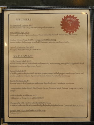 Menu photo 6 Sawmill Run Restaurant Mount Lemmon, AZ