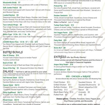Grounds Bistro - Menu - New American Near Me - Stafford, Virginia
