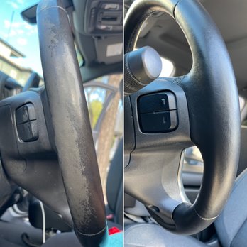 Cash's Detail - Steering wheel detail with UV protection. - Pressure Washers Near Me