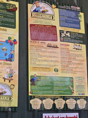 Menu photo 5 Lamberts Cafe Sikeston, MO