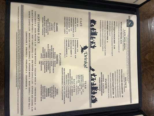 Menu photo 8 Emerald Tavern Games & Cafe Austin, TX