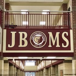 James Bowie Middle School - The hallway