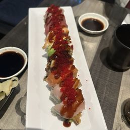 rainbow spider roll