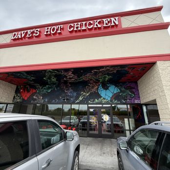 Dave's Hot Chicken - Front  - located by 119th and Blackbob in the shopping complex - Chicken Shop Near Me - Olathe, Kansas