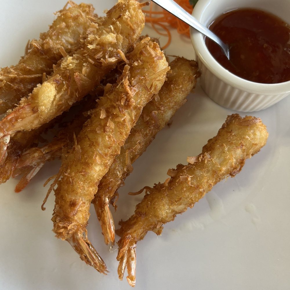 Thai Basil - Coconut shrimp - Thai Near Me - Madera, California Thai Basil - Coconut shrimp - Thai Near Me - Madera, California
