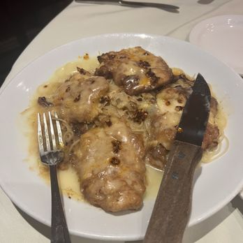 Roma Ristorante - Chicken piccata with mashed potatoes - Italian Near Me - Oakville, Connecticut