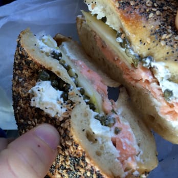 Bagelsaurus - Hot smoked salmon - Bagels Near Me - Cambridge, Massachusetts