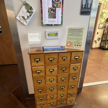 Chandler Nature Center - Chandler Nature Center Seed Library- you are able to donate or take seeds for free (no more than 3 packs per month). - Recreation Centers Near Me - Chandler, Arizona