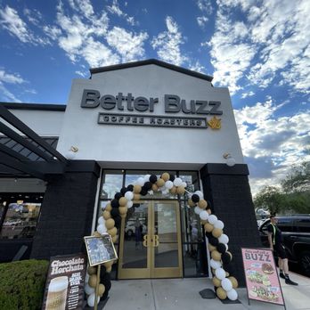 Better Buzz Coffee Gilbert - Outside - Cafes Near Me - Gilbert, Arizona