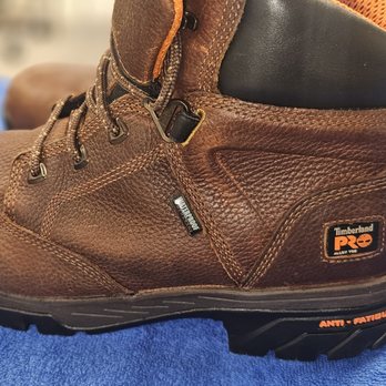 J&Q Consignment - Side view Timberline Pro work boots - Used, Vintage & Consignment Near Me - Killeen, Texas J&Q Consignment - Side view Timberline Pro work boots - Used, Vintage & Consignment Near Me - Killeen, Texas