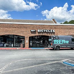 Exterior outside entrance of Free-Flite Bicycles - Sandy Springs, Georgia Exterior outside entrance of Free-Flite Bicycles - Sandy Springs, Georgia