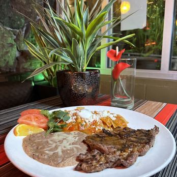 Vallarta Restaurant - Carne Asada con chilaquiles rojos - Mexican Near Me - San Leandro, California Vallarta Restaurant - Carne Asada con chilaquiles rojos - Mexican Near Me - San Leandro, California