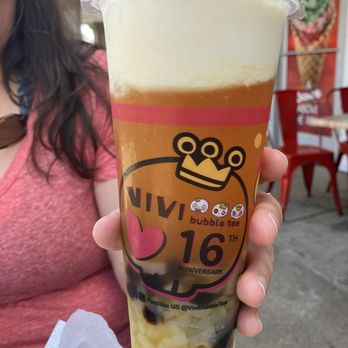 Vivi Bubble Tea Vienna - QQ passionfruit - Bubble Tea Near Me - Vienna, Virginia