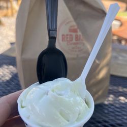 Red Barn Creamery - Pistachio icecream!