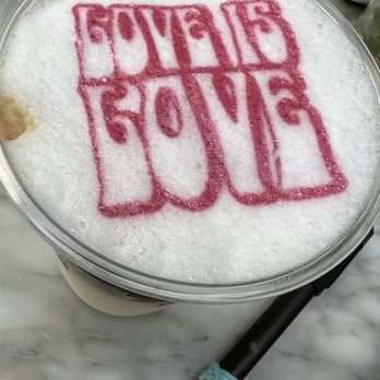 Café Georgetown - Celebrating everyone! PRINTED LATTE! - Coffee & Tea Near Me - Washington, DC, District of Columbia