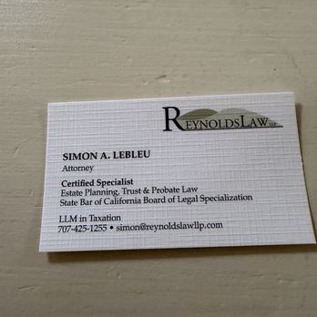 Reynolds Law - Estate Planning Law Near Me - Vacaville, California Reynolds Law - Estate Planning Law Near Me - Vacaville, California