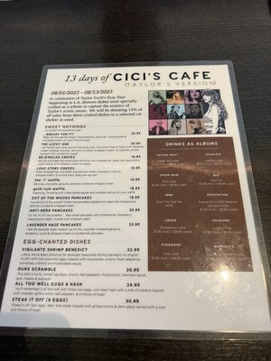 Menu photo 6 Lady C’s  Westlake Village, CA