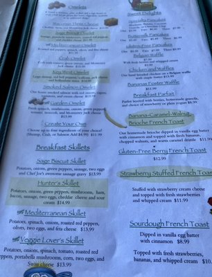 Menu photo 8 Sage Biscuit Cafe - Downtown Bradenton, FL