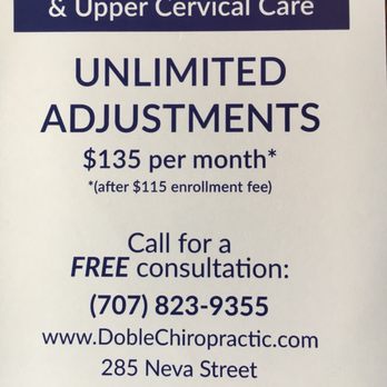 Doble Chiropractic & Upper Cervical Care - Chiropractors Near Me - Sebastopol, California
