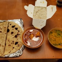Guru The Caterer - chicken combo: tikka masala and tadka dal