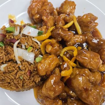 Zang Chi - Generals Chicken with Shrimp. - Chinese Near Me - Creve Coeur, Missouri Zang Chi - Generals Chicken with Shrimp. - Chinese Near Me - Creve Coeur, Missouri