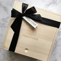 Parcel - Custom branded gift box.