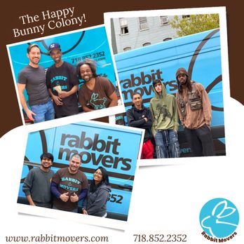 Rabbit Moving & Storage - Happy customers - Movers Near Me - Brooklyn, New York Rabbit Moving & Storage - Happy customers - Movers Near Me - Brooklyn, New York