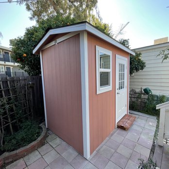 Best Shed Ever - 6' x 9' shed with house door and 2' x 3' window - General Contractors Near Me - Fremont, California Best Shed Ever - 6' x 9' shed with house door and 2' x 3' window - General Contractors Near Me - Fremont, California