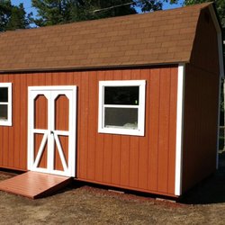 Elenson Buildings - Side lofted barn built on site