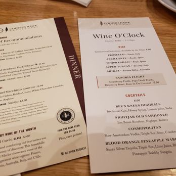 Cooper's Hawk Winery & Restaurant - Jan 2026 menu - New American Near Me - Brookfield, Wisconsin Cooper's Hawk Winery & Restaurant - Jan 2026 menu - New American Near Me - Brookfield, Wisconsin