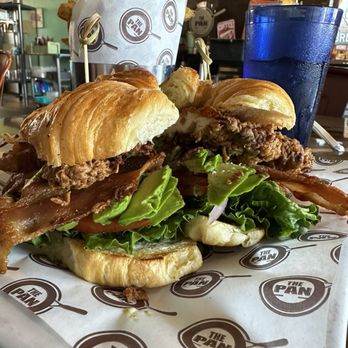 The Pan - Crispy Chicken Club Sandwich - Breakfast & Brunch Near Me - Lomita, California