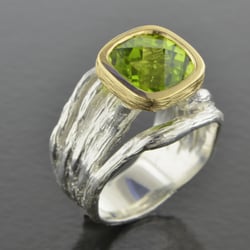 Becky Thatcher Designs - Peridot Ring