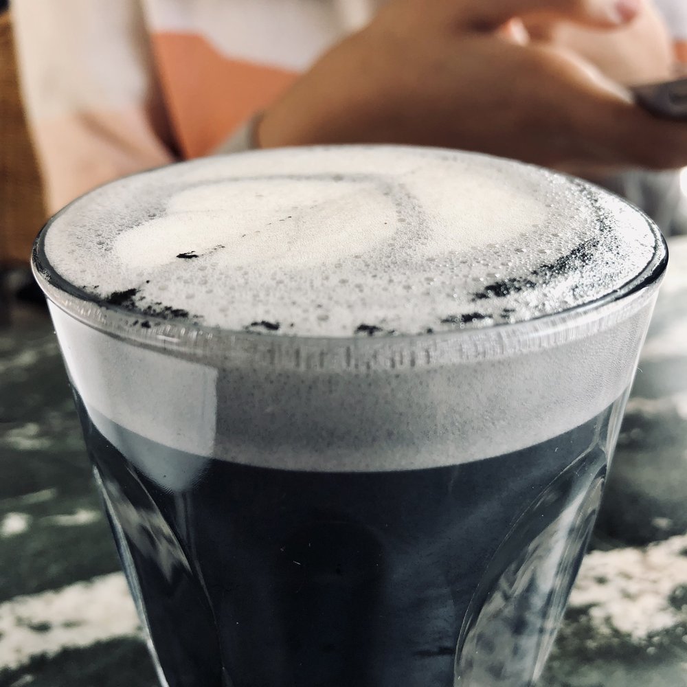 Great White - Charcoal Latte - Regular (8oz) - Cafes Near Me - Los Angeles, California