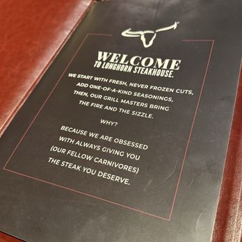 LongHorn Steakhouse - Menu - American Near Me - Orlando, Florida LongHorn Steakhouse - Menu - American Near Me - Orlando, Florida