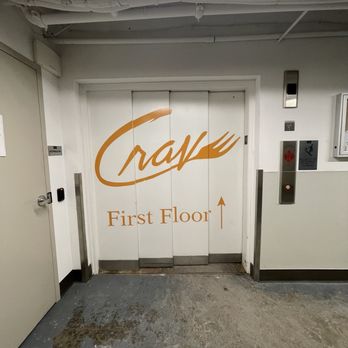 Crave - Elevator to Crave from the back - New American Near Me - Akron, Ohio