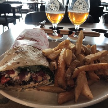 Ballast Point - Chicken wrap - Brewpubs Near Me - Anaheim, California