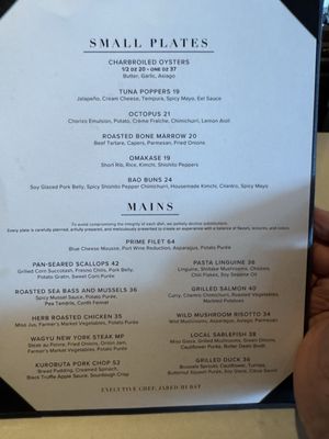 Menu photo 5 The Oyster Loft Pismo Beach, CA Menu photo 5 The Oyster Loft Pismo Beach, CA