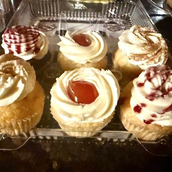 Brooklyn Cupcake - Coquito, raspberry chocolate, raspberry, vanilla, and guava cupcakes all delicious! - Cupcakes Near Me - Brooklyn, New York