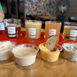 Streetside Brewery - Beer and pretzel pairing