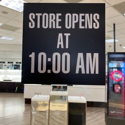 It's Sunday 4/17/22 at the Mills mall 10:15 and nobody in sight to open the store! It's Sunday 4/17/22 at the Mills mall 10:15 and nobody in sight to open the store!
